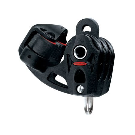 Ronstan S30 BB Orbit Block Triple Becket Cleat RF35332